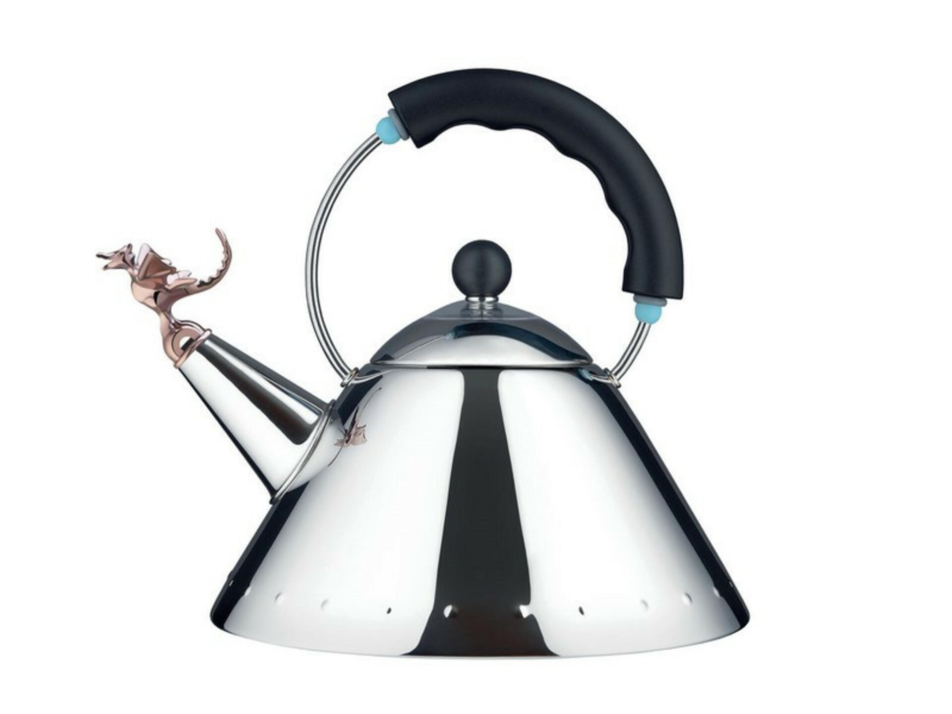 Bollitore A Fischio Kadax In Acciaio Inox - 2.5 L, Per Fornelli Elettrici, A Gas E Ceramica, Argento - Foto 5