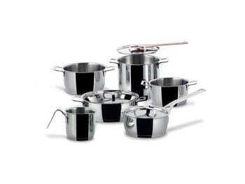 Alessi - Set di pentole da 9 pezzi in acciaio inossidabile ALESSI S.P.A.