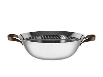 EDO WOK CON COPERCHIO 46X34 ALESSI S.P.A.