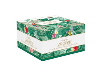 TAZZA COLAZIONE 400 CON PIATTO EXOTIC HAEVEN EASY LIFE S.R.L. POZZI MILANO