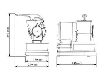 GRATTUGIA MAXI VIP 8G/S R.G.V.  S.R.L.