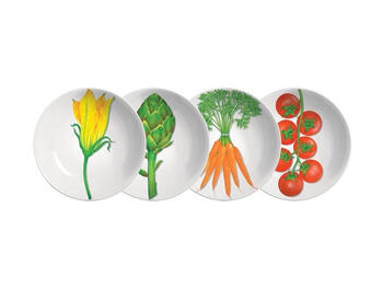 FREEDOM PIATTO FONDO COUPE SOUP SET 4 ASSORTITI TAITU  S.R.L.