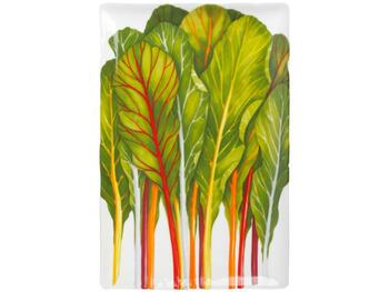 DIETA MEDITERRANEA VEGETABLES PIATTO PORTATA RETTANGOLARE ERBETTE TAITU  S.R.L.