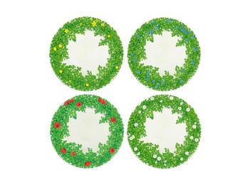 PRATI ITALIANI PIATTO PIANO SET 4 ASSORTITI TAITU  S.R.L.