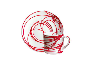 FIL ROUGE NODI SET TAZZA ESPRESSO & PIATTINO TAITU  S.R.L.