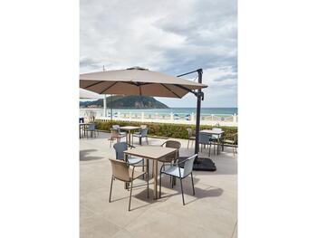 OMBRELLONE FLEXO 3X3 BASAMENTO INCLUSO EZPELETA DIVISION COMERCIAL SLU