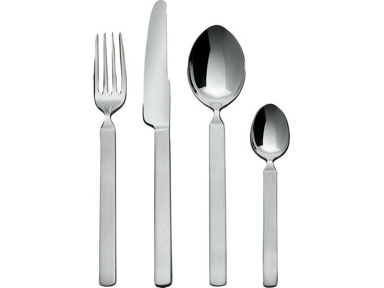Alessi - Set di posate da 4 pezzi, linea Dry ALESSI S.P.A.