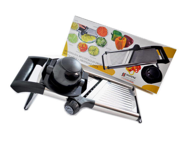 MANDOLINA MULTITAGLIO INOX REGOLABILE SVANERA S.R.L.
