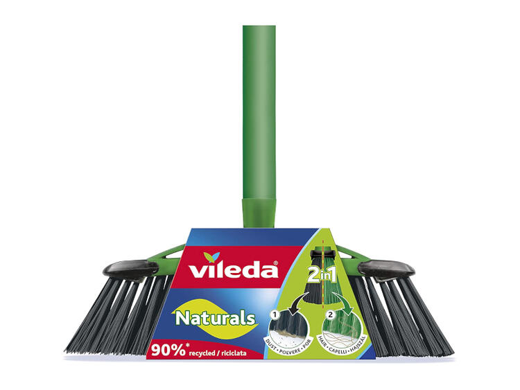 SCOPA NATURAL CON MANICO VILEDA