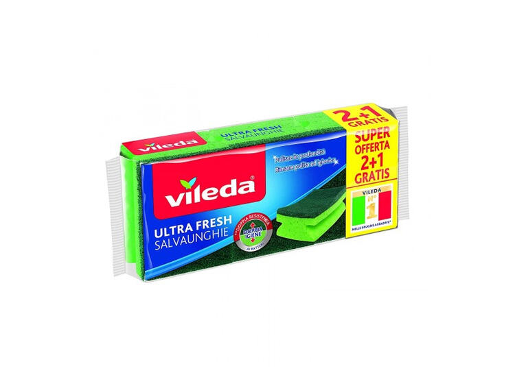 SPUGNA ULTRA FRESH SALVAUNGHIE 2+1 VILEDA