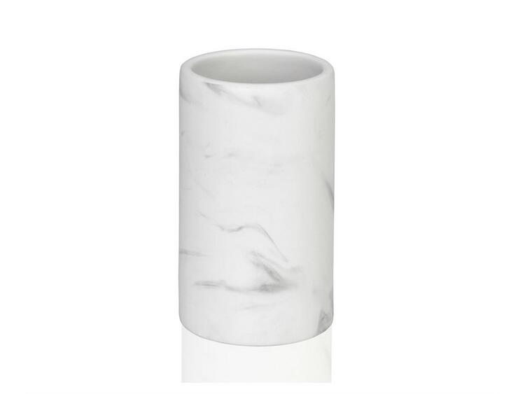 BICCHIERE PORTA SPAZZOLINI EFFETTO MARMO ANDREA HOUSE, S.L.