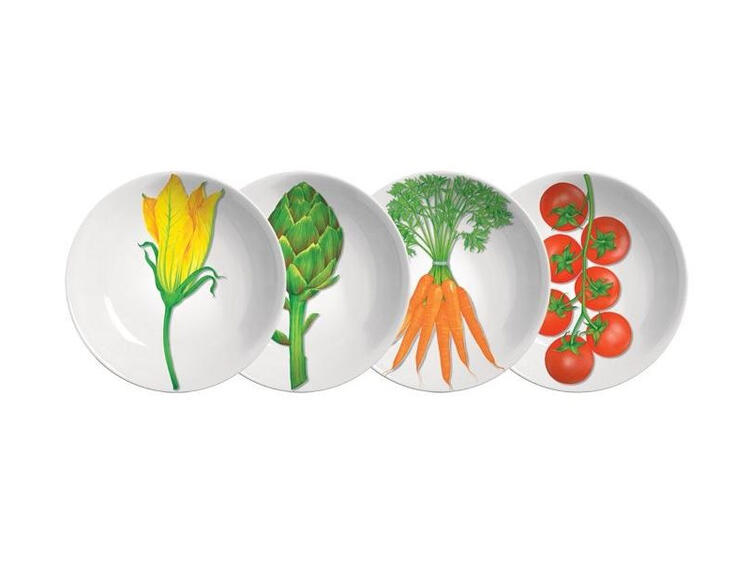 FREEDOM PIATTO FONDO COUPE SOUP SET 4 ASSORTITI TAITU  S.R.L.