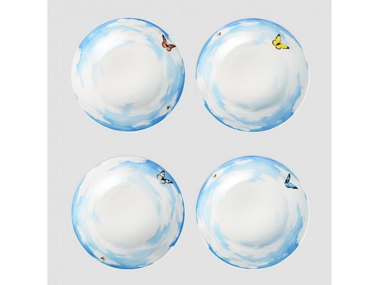 PRATI ITALIANI PIATTO FONDO SET 4 ASSORTITI TAITU  S.R.L.