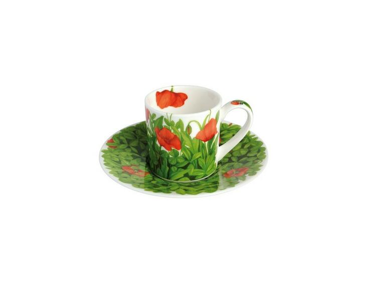 PRATI ITALIANI SET 4 TAZZA ESPRESSO & PIATTINO TAITU  S.R.L.