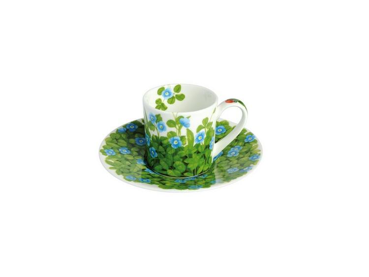 PRATI ITALIANI SET 4 TAZZA ESPRESSO & PIATTINO TAITU  S.R.L.