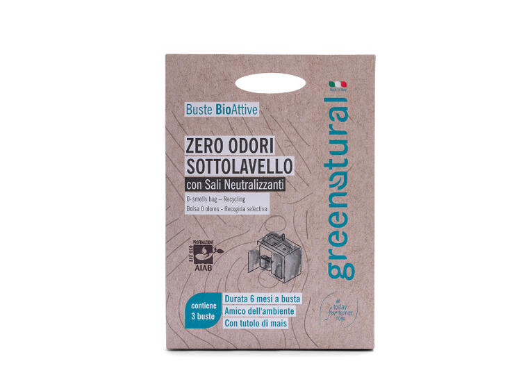 NUOVO BUSTE BIOATTIVE ZERO ODORI SOTTO LAVELLO GREENPROJECT ITALIA S.R.L.