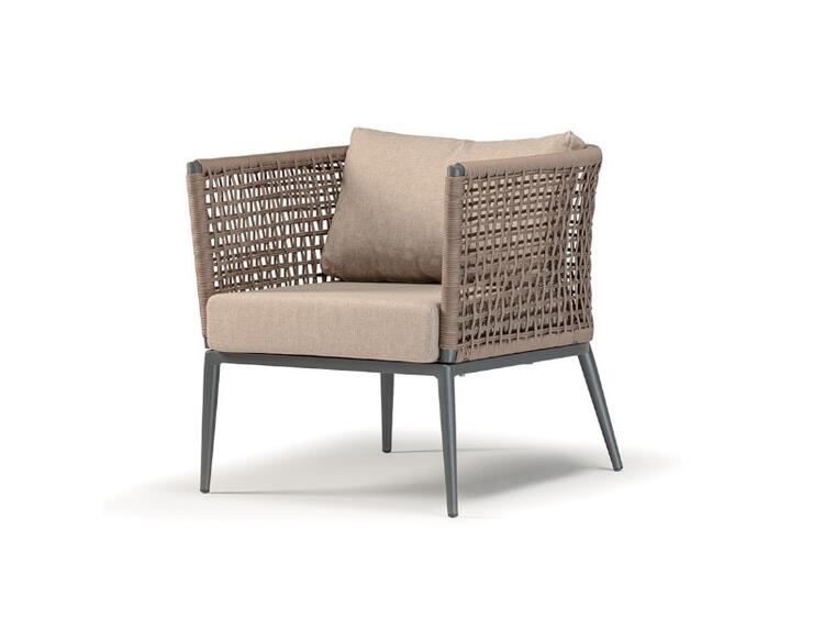 CUBA POLTRONA IN CORDA E ALLUMINIO GRATTONI S.R.L.